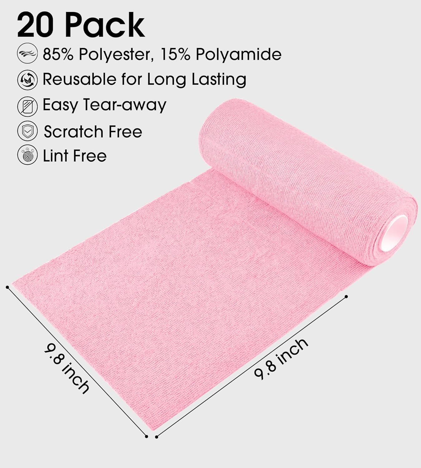 Rouleaux de serviettes Réutilisables